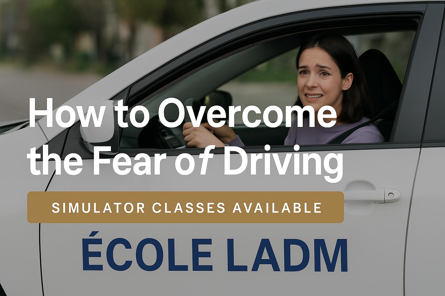 Overcoming driving anxiety guide for nervous drivers